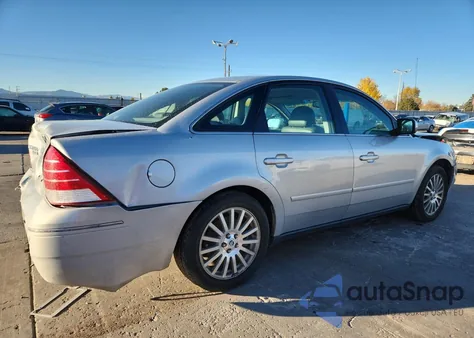 2005 Mercury Montego Premier from USA, damaged, VIN 1MEFM43165G606152